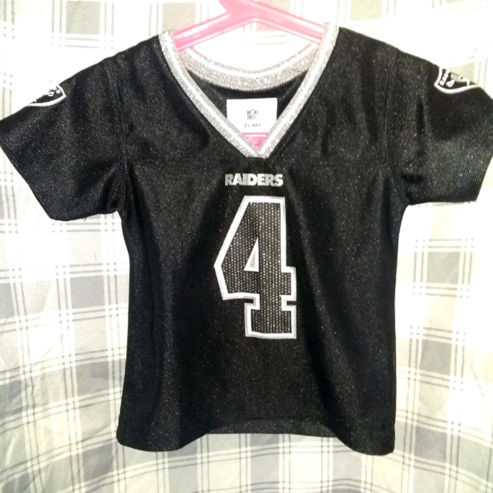 Toddler Oakland Raiders Carr jersey shirt